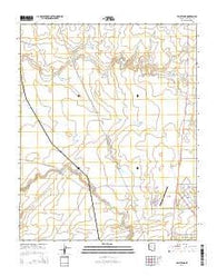 Valle Tank Arizona Current topographic map, 1:24000 scale, 7.5 X 7.5 Minute, Year 2014