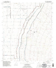 Valley Farms Arizona Historical topographic map, 1:24000 scale, 7.5 X 7.5 Minute, Year 1992