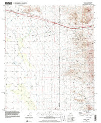 Vanar Arizona Historical topographic map, 1:24000 scale, 7.5 X 7.5 Minute, Year 1996