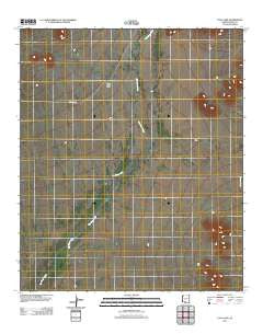 Vaya Chin Arizona Historical topographic map, 1:24000 scale, 7.5 X 7.5 Minute, Year 2011