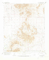 Vekol Mountains Arizona Historical topographic map, 1:62500 scale, 15 X 15 Minute, Year 1963