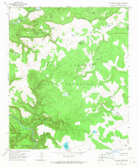Velasquez Butte Arizona Historical topographic map, 1:24000 scale, 7.5 X 7.5 Minute, Year 1966