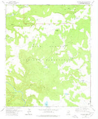 Velasquez Butte Arizona Historical topographic map, 1:24000 scale, 7.5 X 7.5 Minute, Year 1978