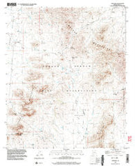 Ventana Arizona Historical topographic map, 1:24000 scale, 7.5 X 7.5 Minute, Year 1996