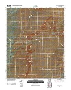 Ventana Mesa Arizona Historical topographic map, 1:24000 scale, 7.5 X 7.5 Minute, Year 2011