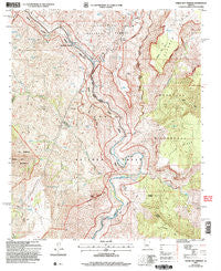 Verde Hot Springs Arizona Historical topographic map, 1:24000 scale, 7.5 X 7.5 Minute, Year 2004