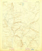 Verde Arizona Historical topographic map, 1:250000 scale, 1 X 1 Degree, Year 1887