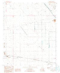 Vicksburg Arizona Historical topographic map, 1:24000 scale, 7.5 X 7.5 Minute, Year 1990