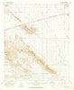 Vicksburg Arizona Historical topographic map, 1:62500 scale, 15 X 15 Minute, Year 1962