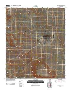 Voigt Ranch Arizona Historical topographic map, 1:24000 scale, 7.5 X 7.5 Minute, Year 2011