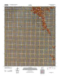 Vopoki Ridge Arizona Historical topographic map, 1:24000 scale, 7.5 X 7.5 Minute, Year 2011