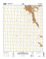 Vopoki Ridge Arizona Current topographic map, 1:24000 scale, 7.5 X 7.5 Minute, Year 2014