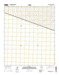 Vopoki Ridge SE Arizona Current topographic map, 1:24000 scale, 7.5 X 7.5 Minute, Year 2014