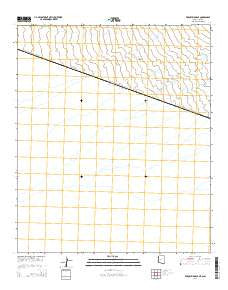 Vopoki Ridge SE Arizona Current topographic map, 1:24000 scale, 7.5 X 7.5 Minute, Year 2014