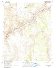 Vulcans Throne Arizona Historical topographic map, 1:24000 scale, 7.5 X 7.5 Minute, Year 1967