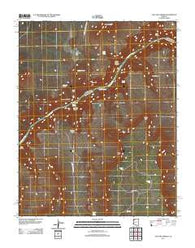 Vulcans Throne Arizona Historical topographic map, 1:24000 scale, 7.5 X 7.5 Minute, Year 2011