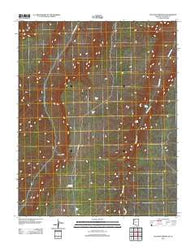 Vulcans Throne SE Arizona Historical topographic map, 1:24000 scale, 7.5 X 7.5 Minute, Year 2011