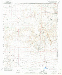 Vulture Mountains Arizona Historical topographic map, 1:62500 scale, 15 X 15 Minute, Year 1961
