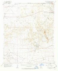 Vulture Mountains Arizona Historical topographic map, 1:62500 scale, 15 X 15 Minute, Year 1961