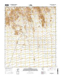 Vulture Mine Arizona Current topographic map, 1:24000 scale, 7.5 X 7.5 Minute, Year 2014