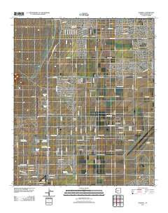 Waddell Arizona Historical topographic map, 1:24000 scale, 7.5 X 7.5 Minute, Year 2011