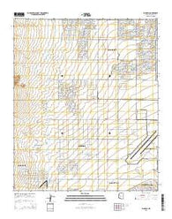 Waddell Arizona Current topographic map, 1:24000 scale, 7.5 X 7.5 Minute, Year 2014