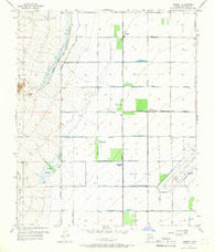 Waddell Arizona Historical topographic map, 1:24000 scale, 7.5 X 7.5 Minute, Year 1957