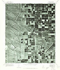 Waddell Arizona Historical topographic map, 1:24000 scale, 7.5 X 7.5 Minute, Year 1971