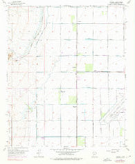 Waddell Arizona Historical topographic map, 1:24000 scale, 7.5 X 7.5 Minute, Year 1957