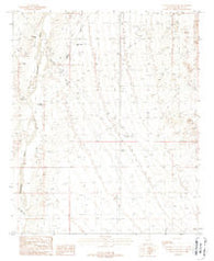 Wagner Wash Well Arizona Historical topographic map, 1:24000 scale, 7.5 X 7.5 Minute, Year 1988
