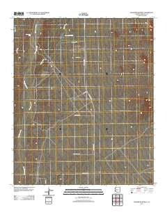Wagner Wash Well Arizona Historical topographic map, 1:24000 scale, 7.5 X 7.5 Minute, Year 2011