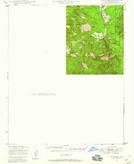 Wagoner Arizona Historical topographic map, 1:62500 scale, 15 X 15 Minute, Year 1947