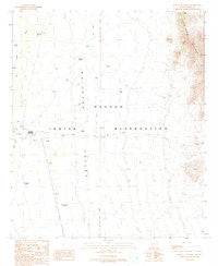 Wahak Hotrontk Arizona Historical topographic map, 1:24000 scale, 7.5 X 7.5 Minute, Year 1990
