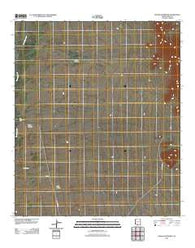 Wahak Hotrontk Arizona Historical topographic map, 1:24000 scale, 7.5 X 7.5 Minute, Year 2011