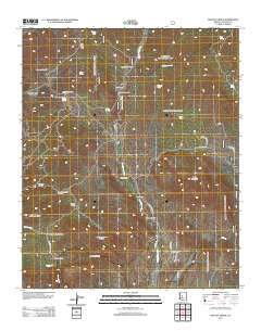 Walnut Grove Arizona Historical topographic map, 1:24000 scale, 7.5 X 7.5 Minute, Year 2012
