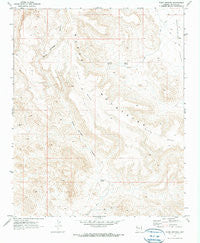 Warm Springs Arizona Historical topographic map, 1:24000 scale, 7.5 X 7.5 Minute, Year 1970