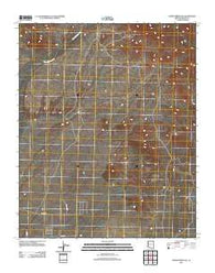 Warm Springs SE Arizona Historical topographic map, 1:24000 scale, 7.5 X 7.5 Minute, Year 2011