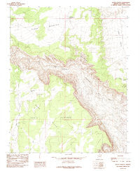 Water Pockets Arizona Historical topographic map, 1:24000 scale, 7.5 X 7.5 Minute, Year 1985
