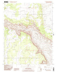 Water Pockets Arizona Historical topographic map, 1:24000 scale, 7.5 X 7.5 Minute, Year 1997
