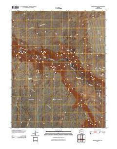 Water Pockets Arizona Historical topographic map, 1:24000 scale, 7.5 X 7.5 Minute, Year 2011