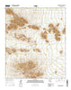 Waterman Peak Arizona Current topographic map, 1:24000 scale, 7.5 X 7.5 Minute, Year 2014