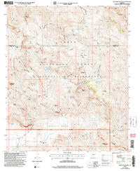 Weavers Needle Arizona Historical topographic map, 1:24000 scale, 7.5 X 7.5 Minute, Year 2004
