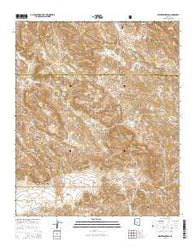 Weavers Needle Arizona Current topographic map, 1:24000 scale, 7.5 X 7.5 Minute, Year 2014