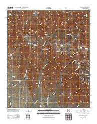 Webb Peak Arizona Historical topographic map, 1:24000 scale, 7.5 X 7.5 Minute, Year 2011