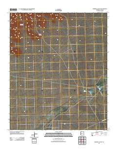 Webber Canyon Arizona Historical topographic map, 1:24000 scale, 7.5 X 7.5 Minute, Year 2011