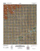 Webber Canyon Arizona Historical topographic map, 1:24000 scale, 7.5 X 7.5 Minute, Year 2011