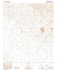 Weber Peak Arizona Historical topographic map, 1:24000 scale, 7.5 X 7.5 Minute, Year 1985