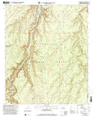 Weimer Point Arizona Historical topographic map, 1:24000 scale, 7.5 X 7.5 Minute, Year 1998