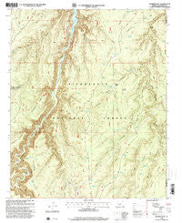 Weimer Point Arizona Historical topographic map, 1:24000 scale, 7.5 X 7.5 Minute, Year 1998