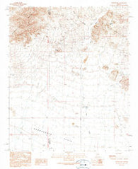 Weldon Hill Arizona Historical topographic map, 1:24000 scale, 7.5 X 7.5 Minute, Year 1990
